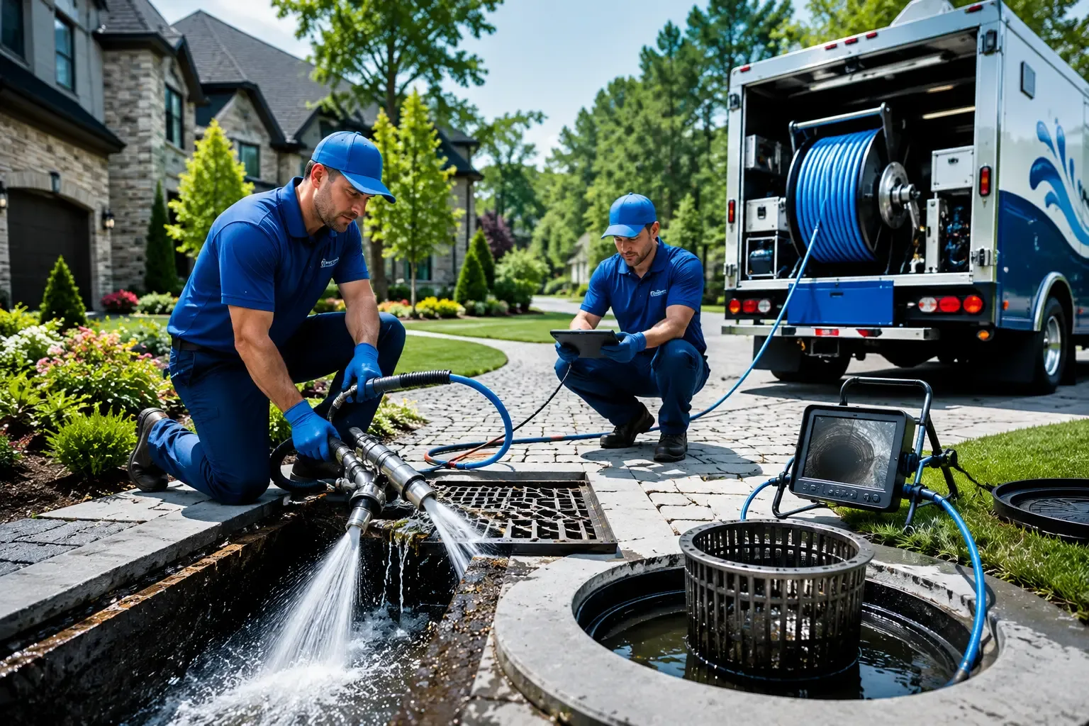 Local outdoor drain cleaning professionals in Manor, PA